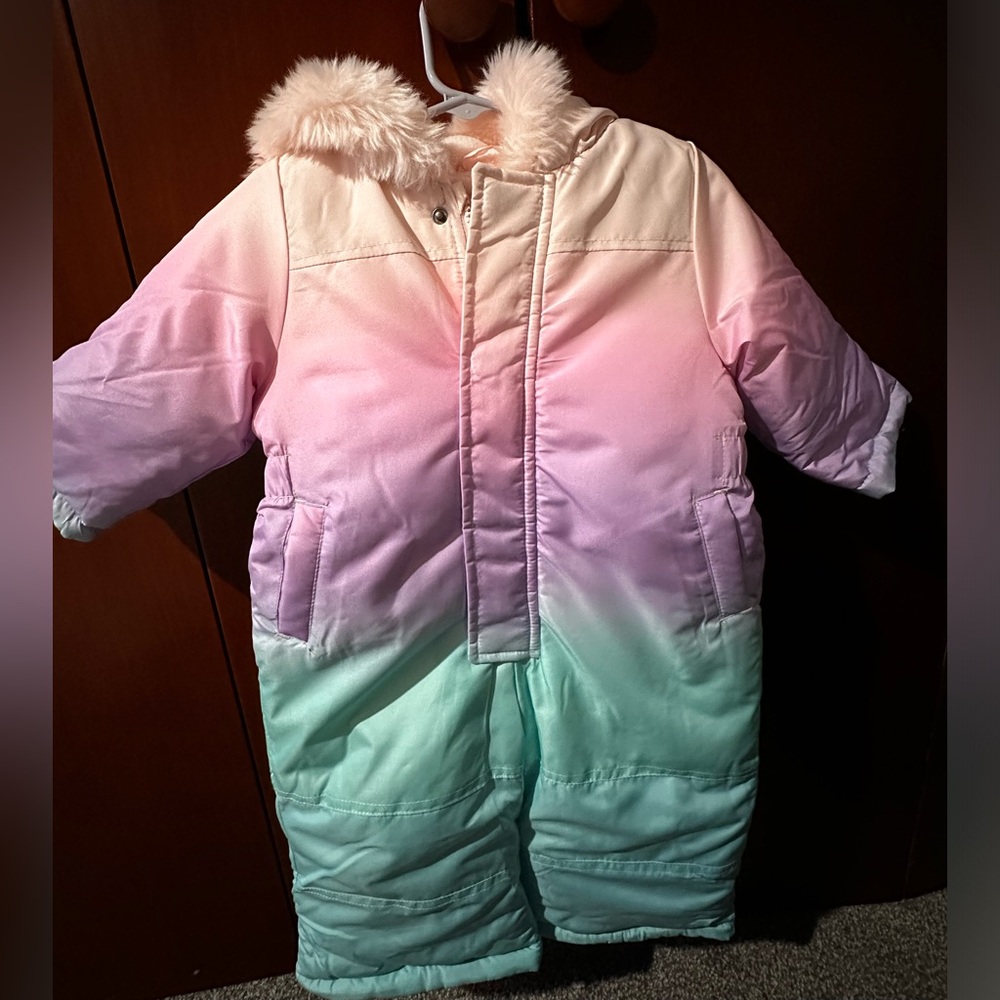 Girls Snow Jumpsuit 12M